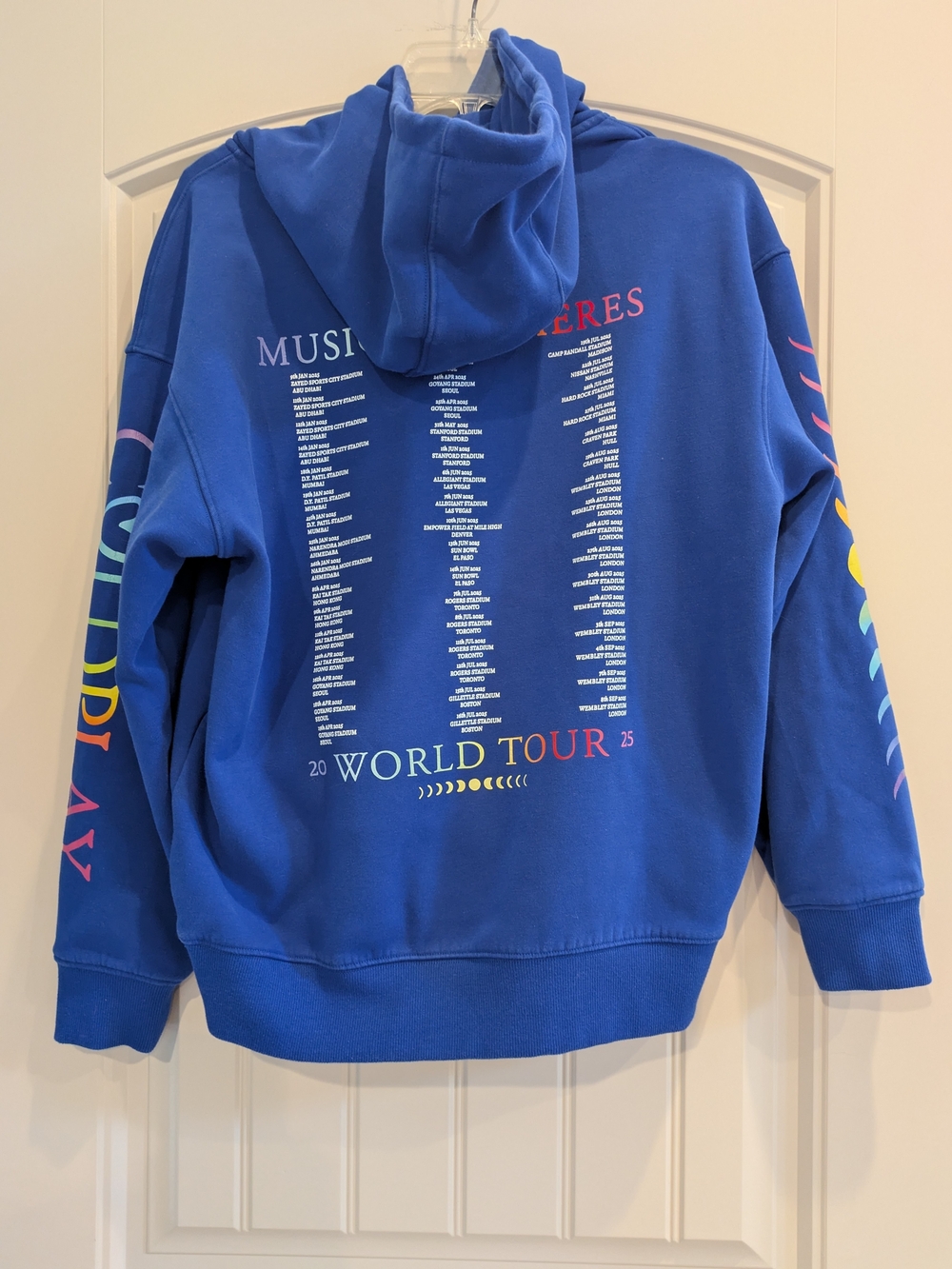 Cold Play Music Of The Spheres World Tour Hoodie - Unbranded